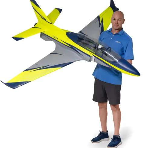 Hangar 9 Viper 100N Turbine Jet ARF met Retract Set – Ultieme Grootformaat Jetbeleving
