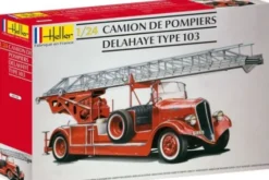 Heller Camon de Pompiers Delahaye type 103 – 1:24 bouwpakket