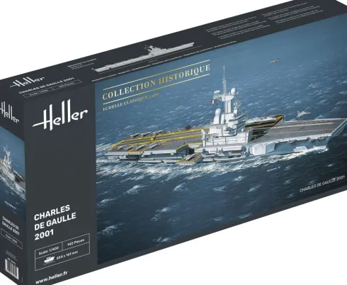 Heller Charles de Gaulle 1:400 Bouwpakket