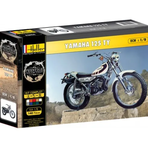 Heller Yamaha TY 125 in 1:8 bouwpakket