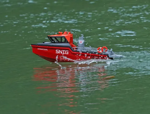 Heng Long Snig Rescue RTR Boat Brushless 320MM Zwart