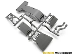 HIGH PERFORMANCE SKID PLATE SET GRAY – HPI104665