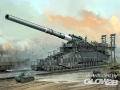 Hobby Boss German 80cm KE railway gun Dora – 1:72 bouwpakket