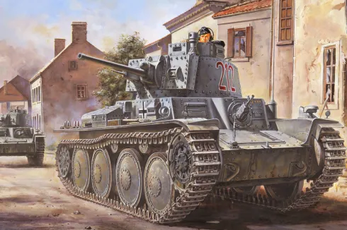 Hobby Boss German Panzer Kpfw.38(t) Ausf.B – 1:35 bouwpakket
