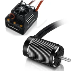 Hobbywing Combo EzRun MAX6 V3 ESC + 5687-1100KV Motor (Zwart, 8mm)