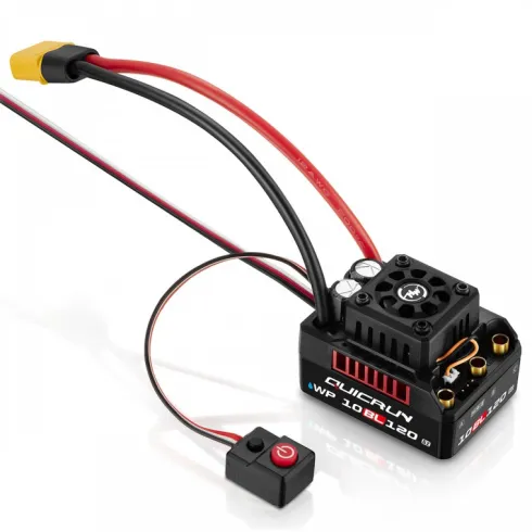 Hobbywing Combo WP10BL120G2 met 3652SL-4000kV G2 Motor