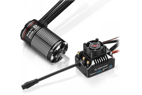 Hobbywing Combo Xerun AXE 550 3300kv R2 FOC Sensored Brushless System (de laatste stuks)