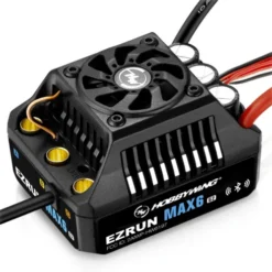 Hobbywing Ezrun MAX6 G2 ESC 200A Brushless Regelaar met Bluetooth en BEC 8A (Versie 2025)