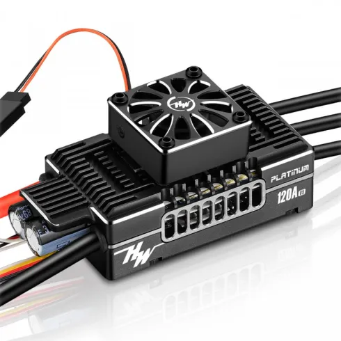 Hobbywing Platinum Pro 120A V5 ESC (3–8S, 10A BEC)