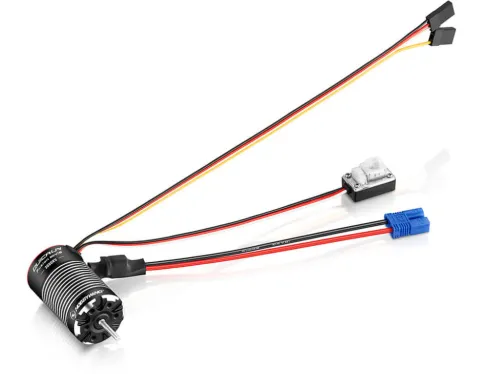 Hobbywing QuicRun Fusion Mini16 – 2-in-1 Motor en ESC voor 1/16 Crawler (370spec 3000kV)