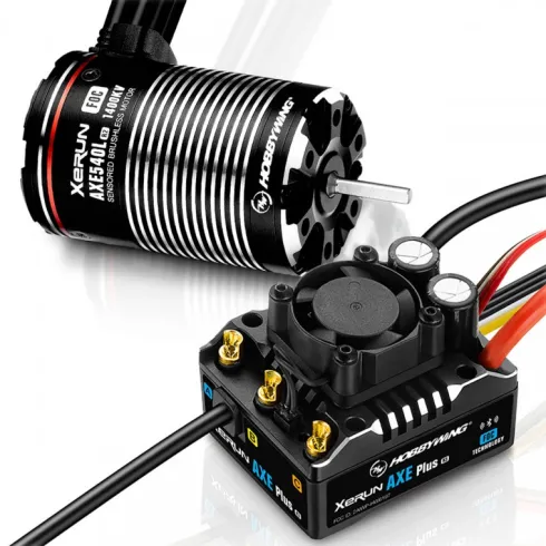 Hobbywing XeRun AXE Plus R3 540L 1400kV R2 Combo