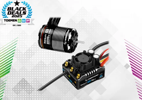 Hobbywing XeRun AXE Plus R3 540L 2300kV R2 Combo