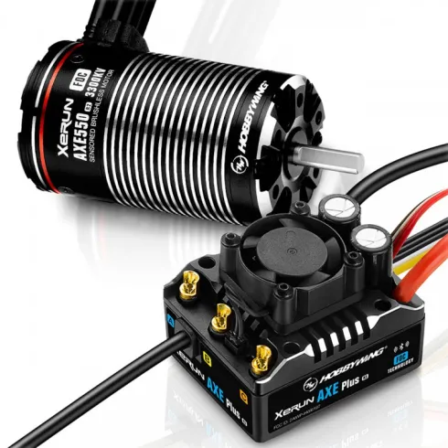 Hobbywing XeRun AXE Plus R3 540L 3300kV R2 Combo
