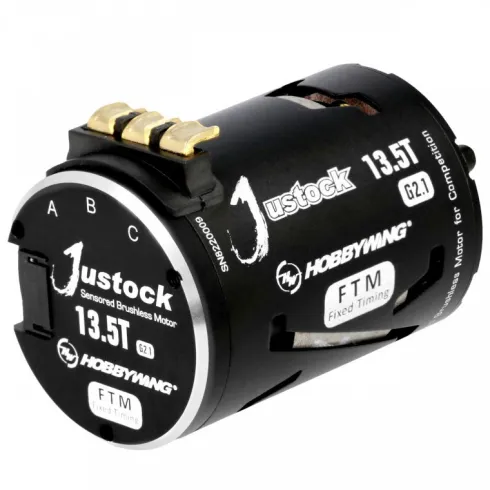 Hobbywing Xerun Justock Combo G3S + 13 Turn 3200kV Motor voor 1:10 Stock