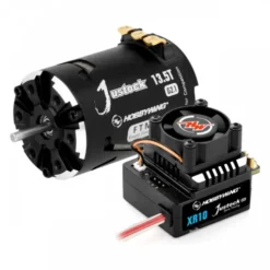 Hobbywing Xerun Justock Combo G3S + 13 Turn 3200kV Motor voor 1:10 Stock