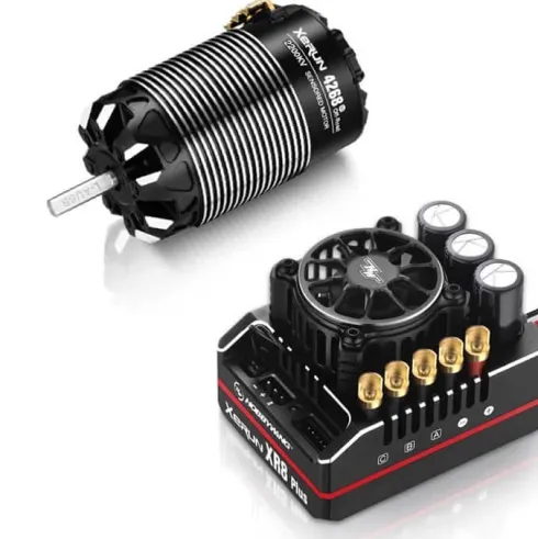 Hobbywing Xerun XR8 Plus G2S Combo met 4268 2200kV Brushless Motor