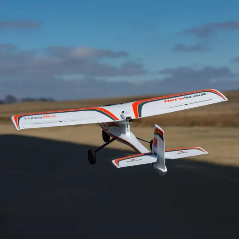 HobbyZone AeroScout S 2 1.1m BNF Basic met SAFE (Versie 2026)