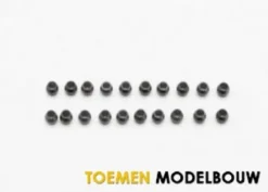 Hollow balls 20 pieces – 1:16 Scale – TRX7028