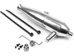 HPI ALUMINUM TUNED PIPE (POLISHED/21+) – HPI86138