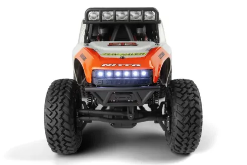 HPI Racing Venture18 Flux brushless U4 Ford Bronco 4400 Loren Healy compleet met 600mAh 7.4V LiPo-accu en USB-lader
