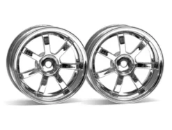 HPI RAYS GRAM LIGHTS 57S-PRO WHEEL CHROME (9mm OFFSET) – 3318
