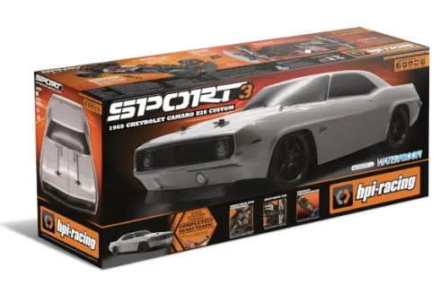 HPI Sport 3 1969 Chevrolet Camaro Z28 Custom RTR compleet met accu en lader