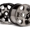 HPI WARLOCK WHEEL BLACK CHROME (83x56mm/2pcs) – HPI105801