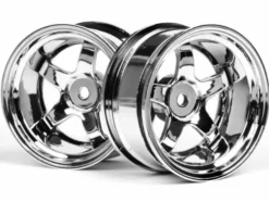 HPI WORK MEISTER S1 WHEEL 26mm CHROME (9mm OFFSET) – 3593