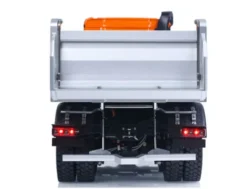 Huina K5701 1/14 Kabolite Metalen Hydraulische Dump Truck 8×8 Metaal 2-Speed Oranje