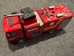 HUINA RC 1/14 Brandweerwagen Met Kanon (opknapper / werking onbekend / geen garantie)!