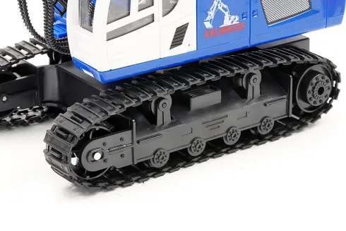 HUINA RC 1/18 Excavator CY1558B 2.4Ghz RTR Blauw (versie 2022)