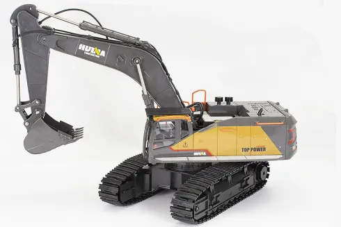 HUINA RC 1/14 Excavator 22-kanaals met metalen bak 2.4Ghz RTR