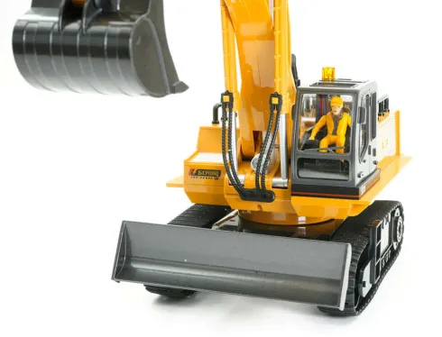 Huina RC 1/16 RC Excavator 11-kanaals with Die Cast Bucket 2.4Ghz