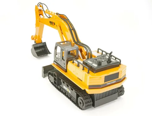 Huina RC 1/16 RC Excavator 11-kanaals with Die Cast Bucket 2.4Ghz