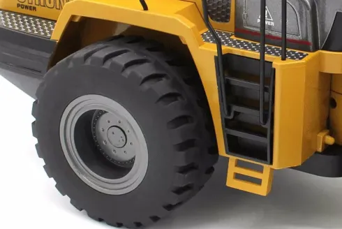 HUINA RC 1/14 Wheel Loader V2 Aluminium 10-kanaals 2.4G RTR (versie 2024)
