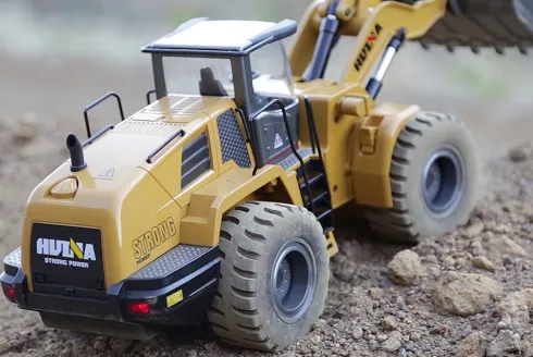 HUINA RC 1/14 Wheel Loader V2 Aluminium 10-kanaals 2.4G RTR (versie 2024)
