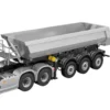 HUINA Scania K770S Kabolite 3-Assige Metaal Trailer – Zilver