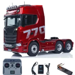 HUINA Scania K770S-100 6×6 RC Haulage Truck RTR – Rood