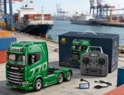 HUINA Scania 770S RC Truck RTR Groen (Demon Eyes compatibel)
