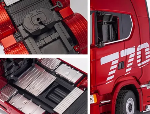 Huina Scania 770S RC Vrachtauto 1/18 RTR Rood