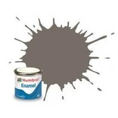 Humbrol Enamel 224 Dark Slate Grijs Matt 14ml