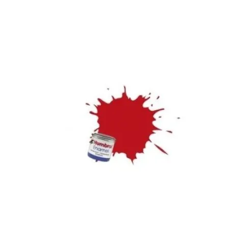 Humbrol Enamel 060 Scarlet Rood Matt 14ml