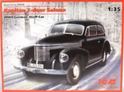 ICM Kapitan 2-door Saloon WWII German Staff Car – 1:35 – 35476