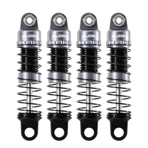 INJORA Aluminium 26mm Oil Shocks – 1/30 Axial SCX30 Titanium