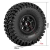 INJORA 1.0″ Brass Velgen Set – Negatieve Offset -4,7 mm, voor 1/18 en 1/24 RC Crawlers