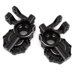INJORA Messing Portal Drive Housing met Zwarte Coating voor TRX-4 & TRX-6 – 1/10 RC Crawler