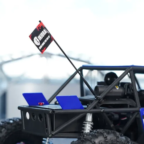 INJORA 147mm Decoratieve Antenne met Vlag 1/10 RC Crawler – INA-120