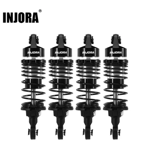INJORA 64mm Olie-Schokdempers met Progressieve Veren voor Traxxas Mini Slash 4X4 – M-SLASH-01BS