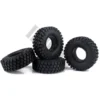 INJORA 1.9” Rubber Rocks Banden – 114×39mm – Set van 4