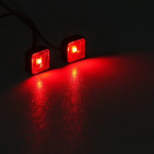 INJORA Side Marker Lights Waarschuwingslampjes voor RC-auto’s (11x5mm & 10x10mm) – AX-5103R